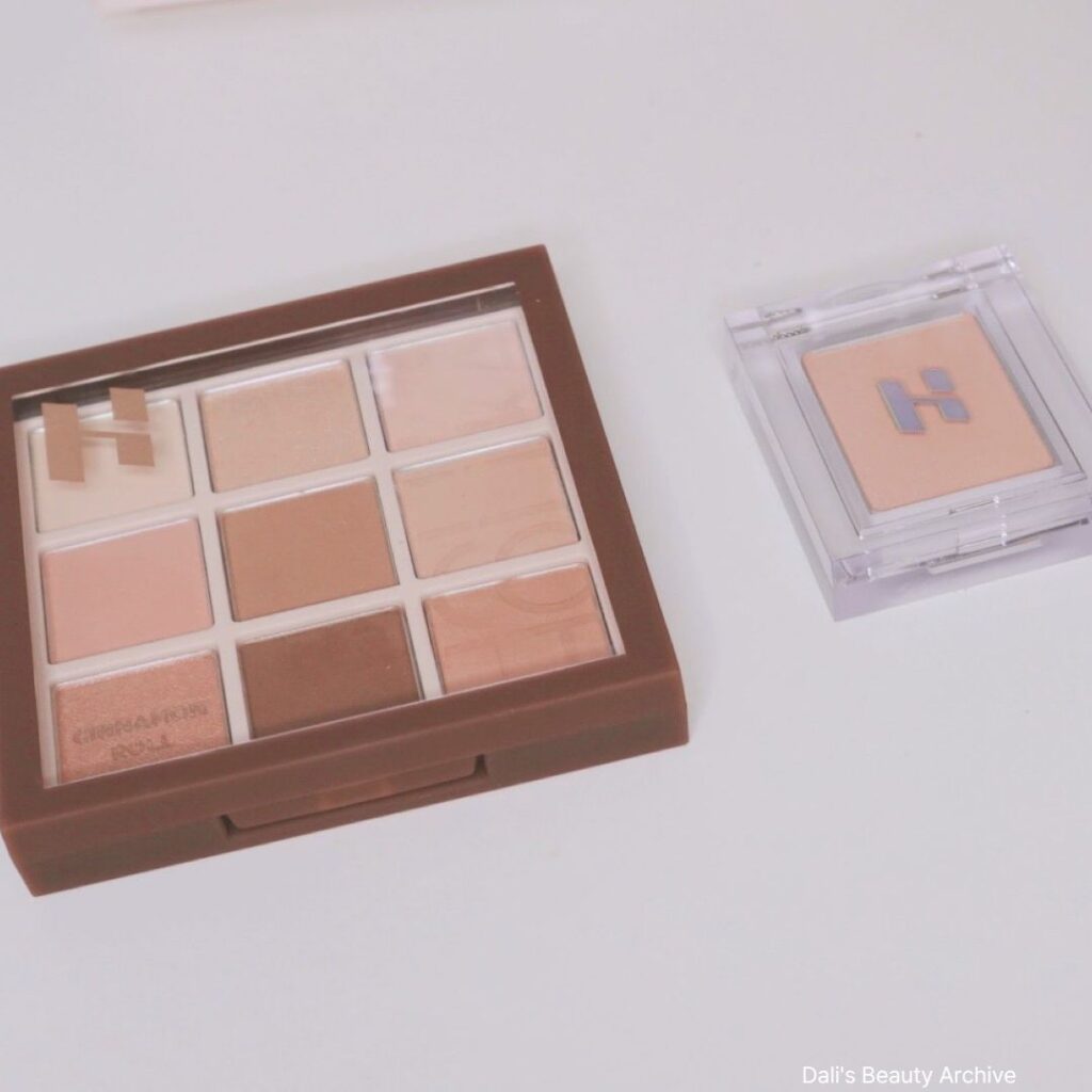 홀리카홀리카 아이섀도우 시나몬 롤 언박싱 